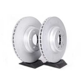 34116855000 - Front Brake Rotors - Pair (348x30) of  BMW - Brake System