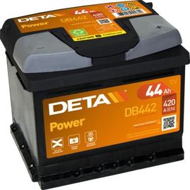 Deta Power DB442 - Deta Power Car Battery 12 V 44Ah - DB442 of  Deta - Batteries